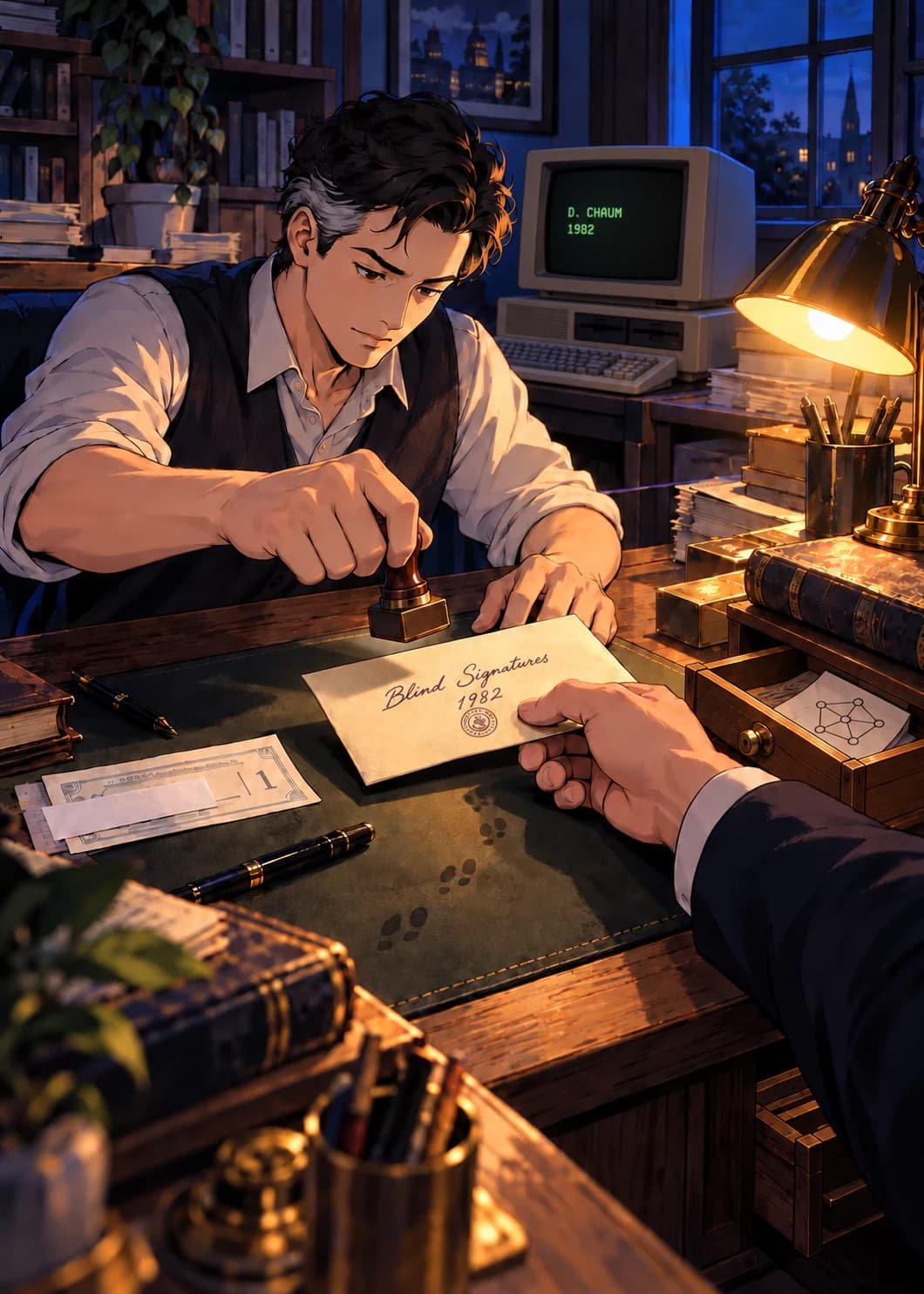 Full illustration for Blind Signatures