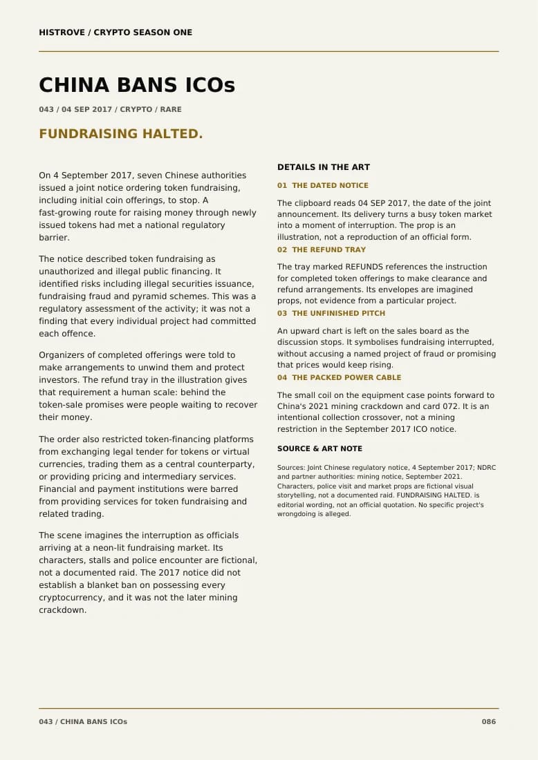 China Bans Icos companion book page 2, history and details