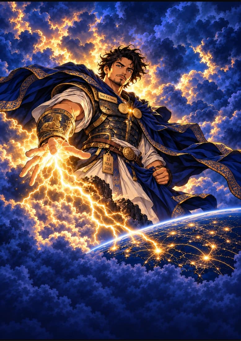 Lightning Goes Live companion book page 1, full artwork
