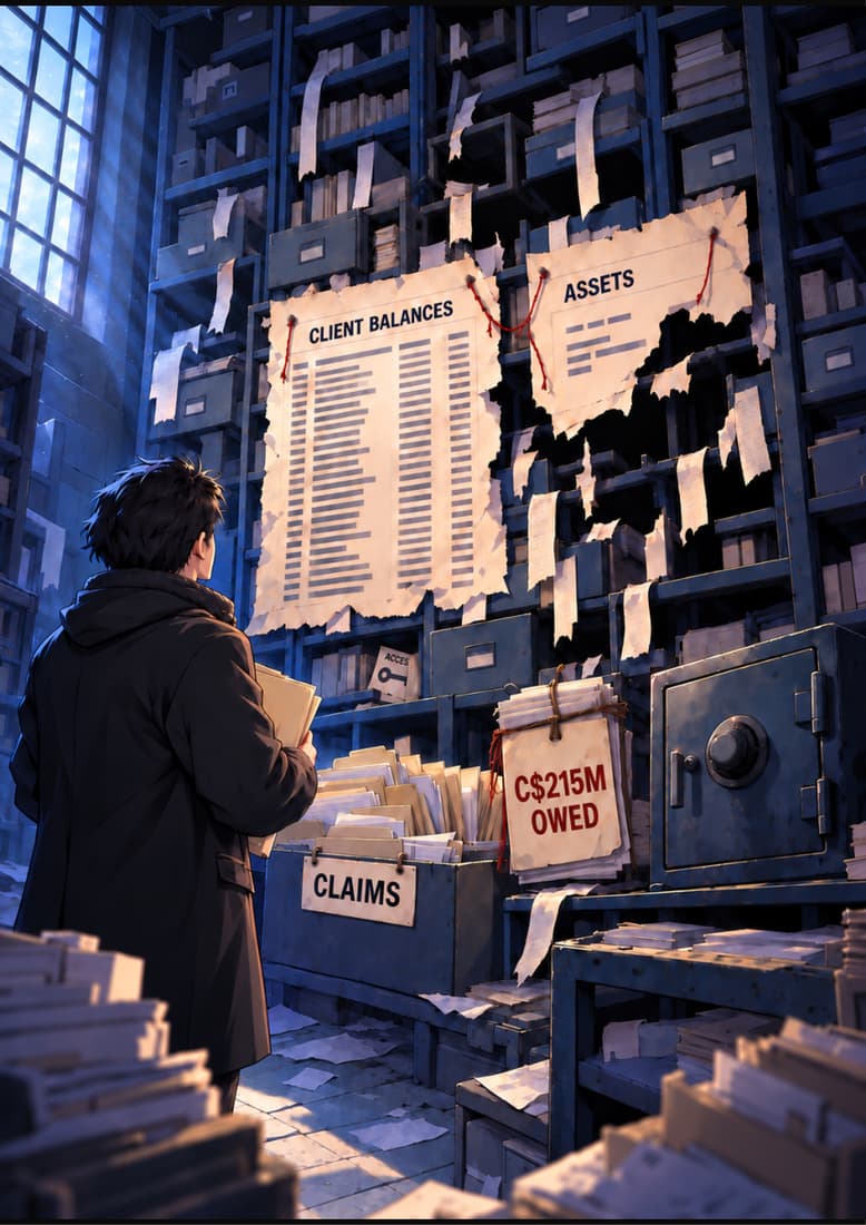 QuadrigaCX companion book page 1, full artwork