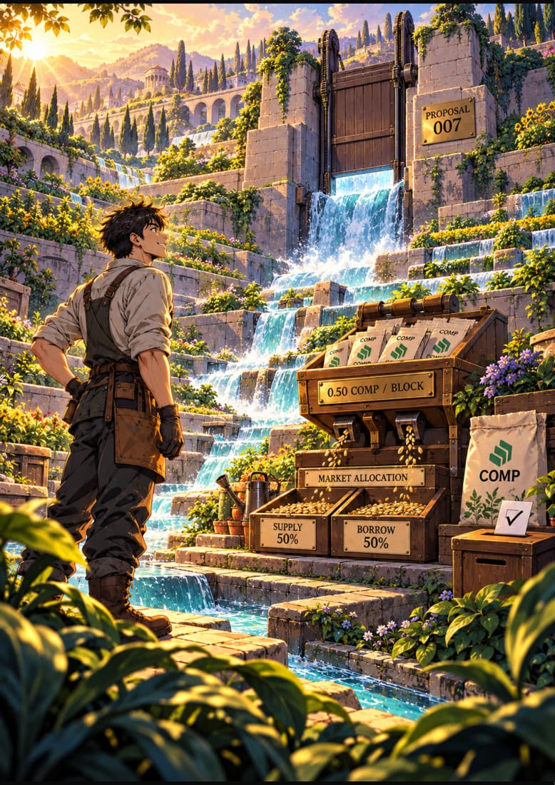 Defi Summer Begins companion book page 1, full artwork