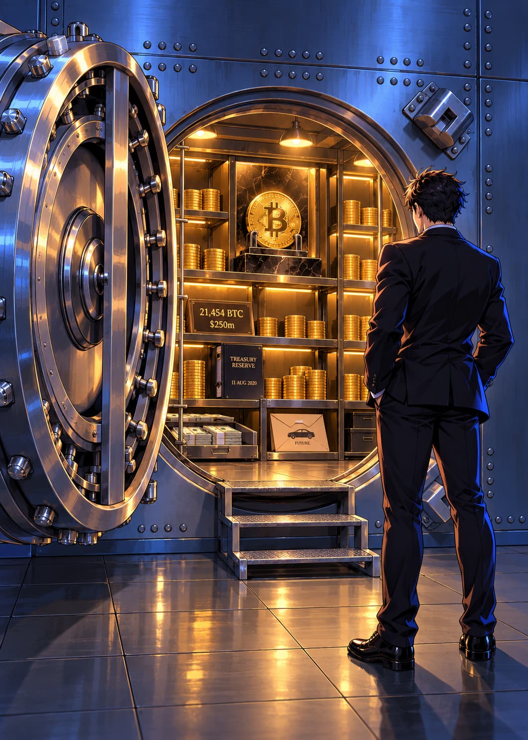 Full illustration for The Bitcoin Treasury