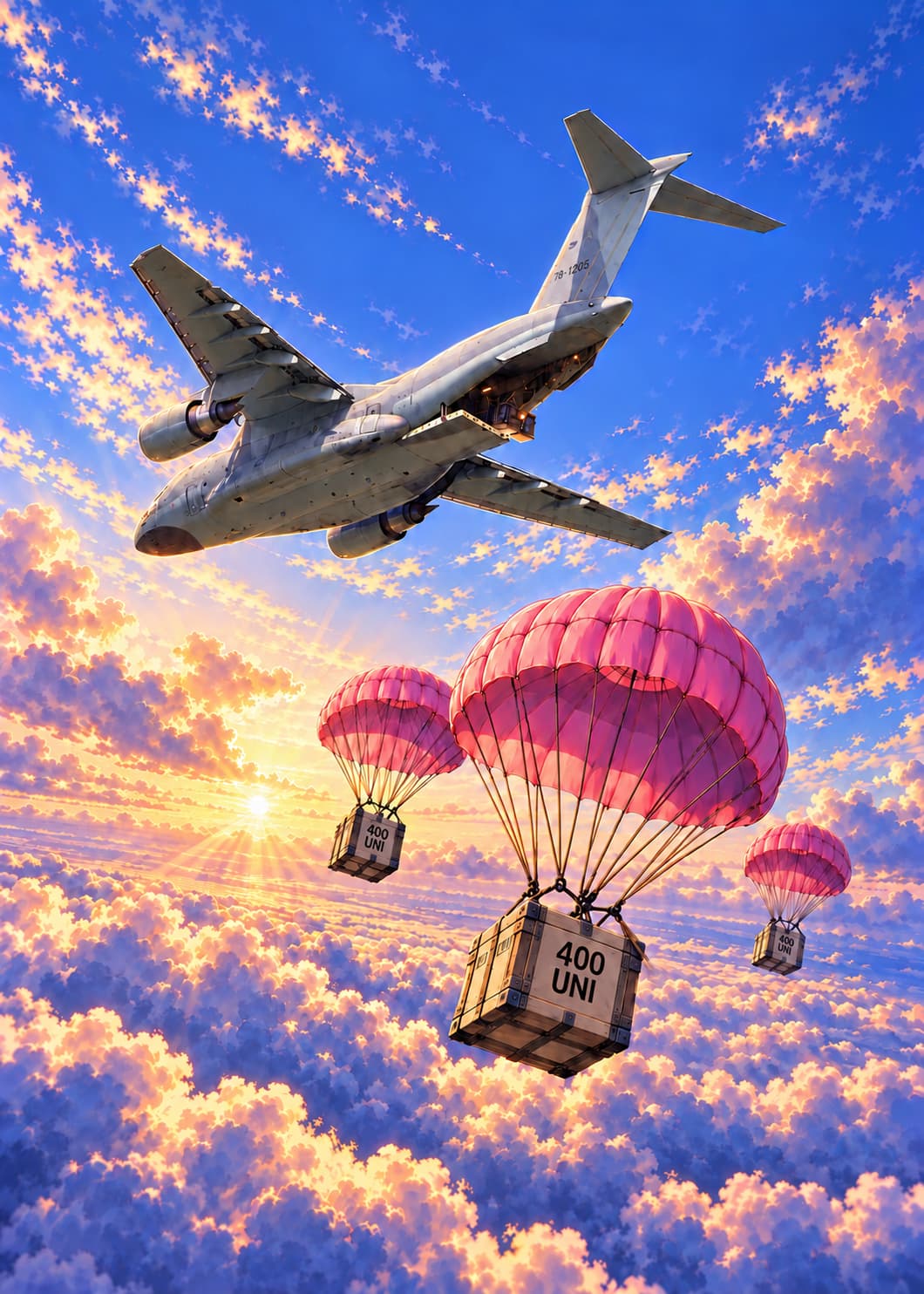 Full illustration for The Uni Airdrop