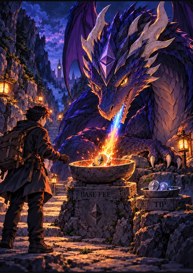 Eip-1559 London companion book page 1, full artwork