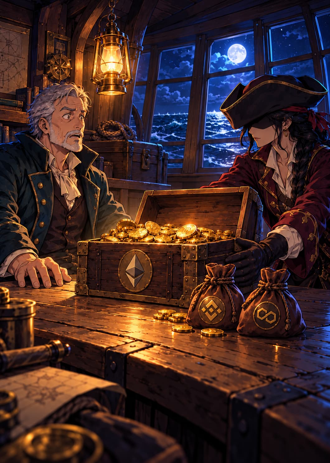Full illustration for The $610m Return