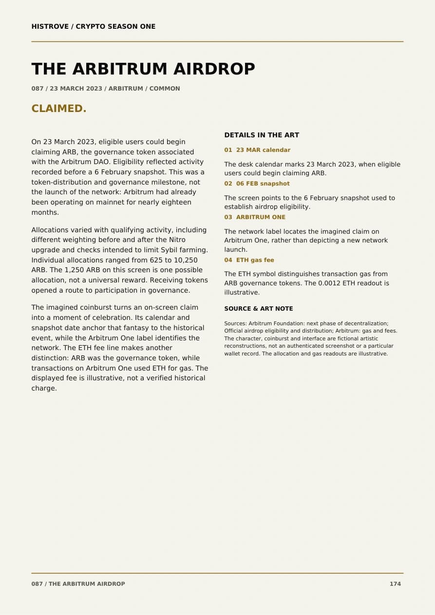 The Airdrop companion book page 2, history and details