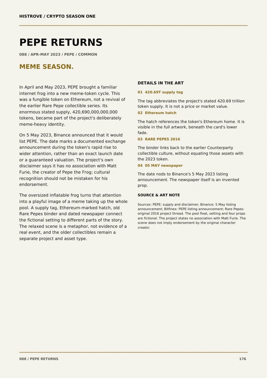 Returns companion book page 2, history and details