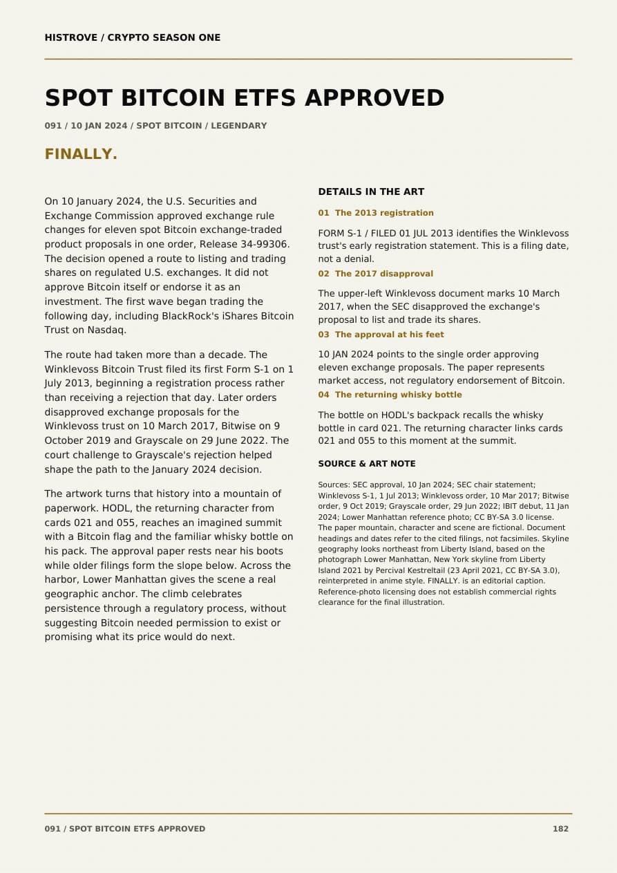 Etfs Approved companion book page 2, history and details