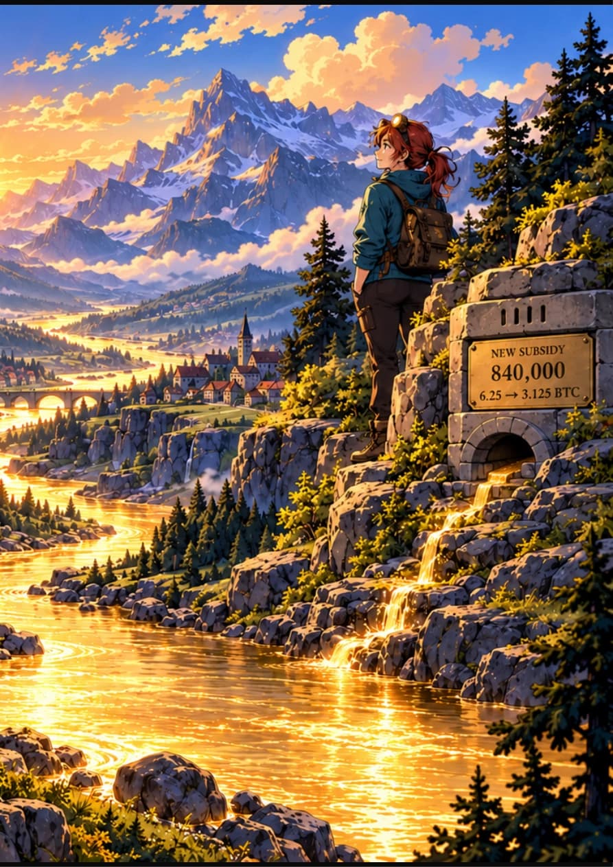 The Fourth Halving companion book page 1, full artwork