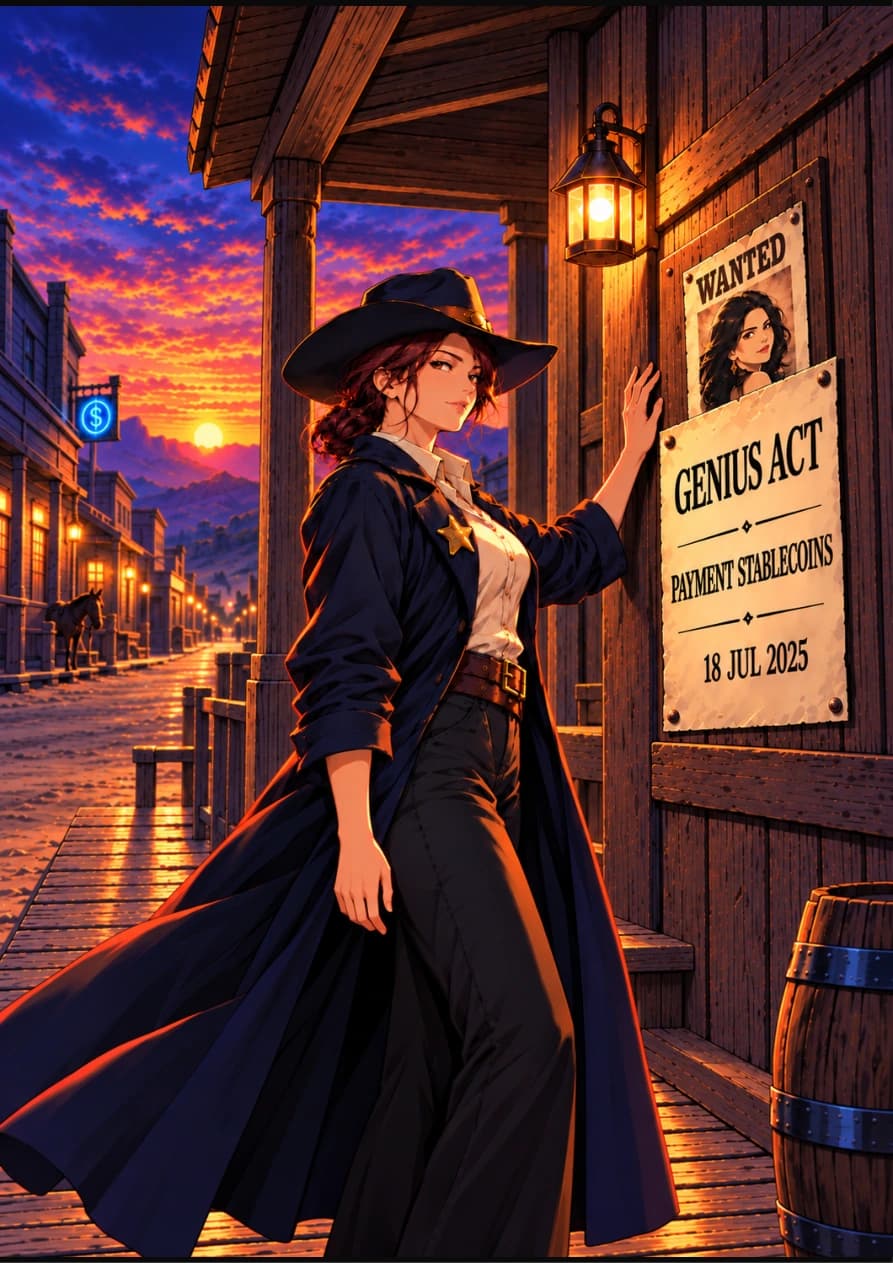 New Sheriff In Town companion book page 1, full artwork