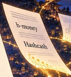 Right sheet naming b-money and Hashcash
