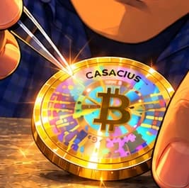 Tweezers at the holographic coin seal