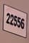 Computer label marked 22556
