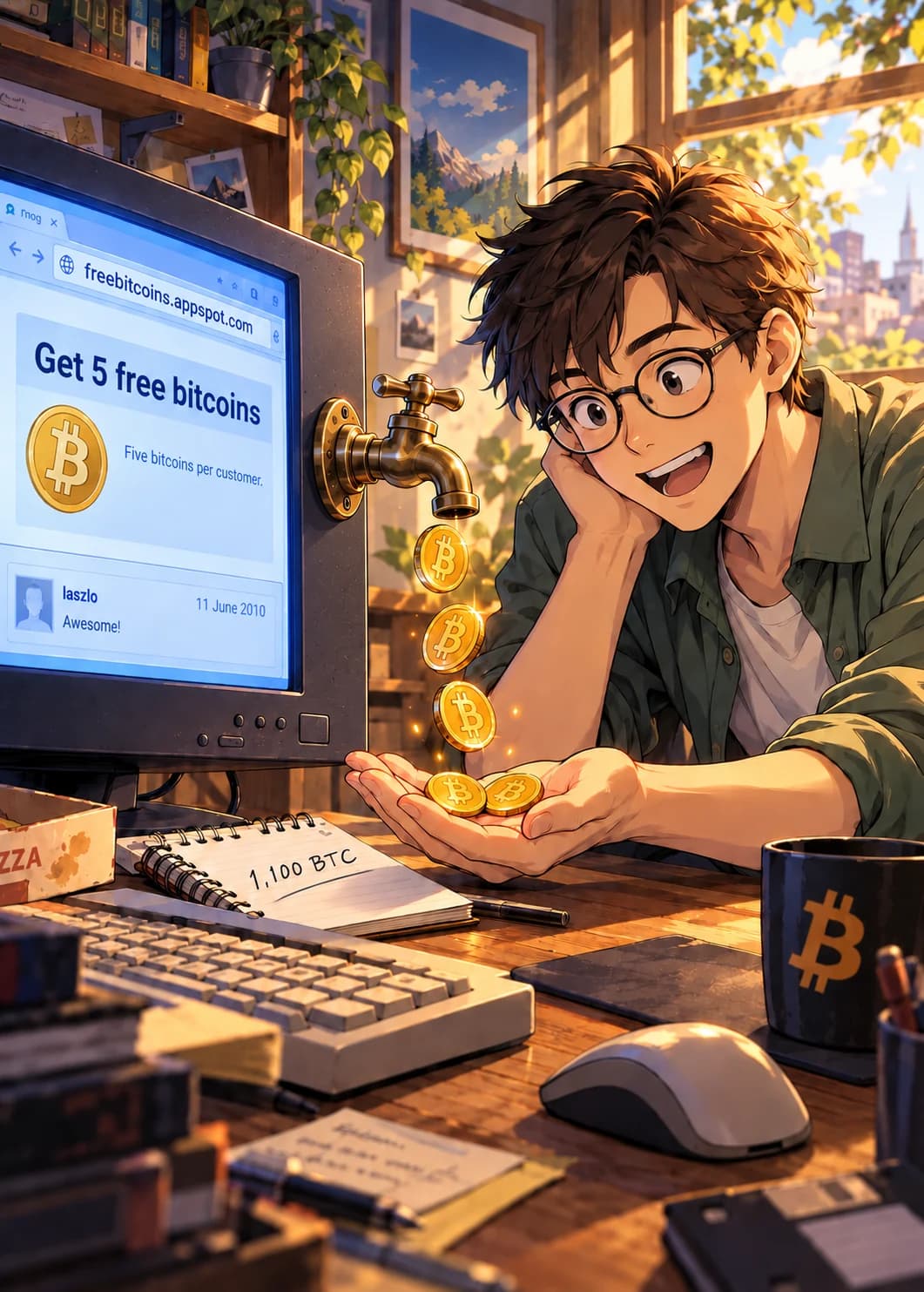 Complete approved illustration for The Faucet