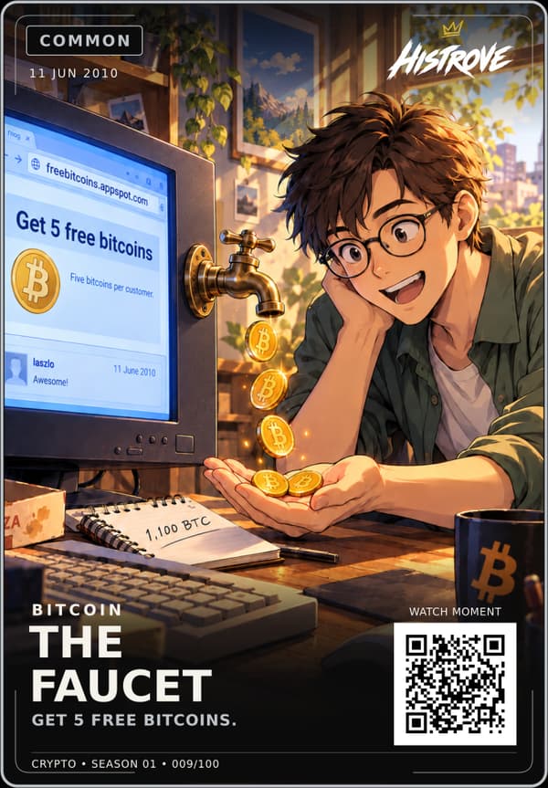 The Faucet collectible card