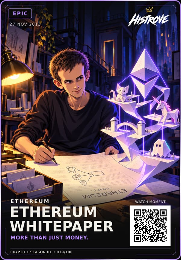 Ethereum Whitepaper collectible card