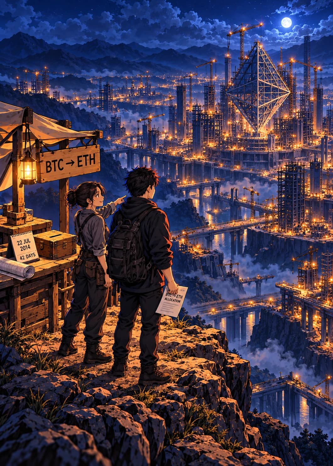 Complete approved illustration for The Ether Sale