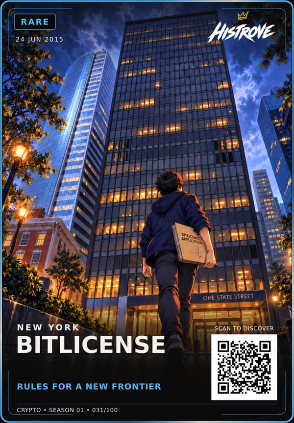 BitLicense collectible card