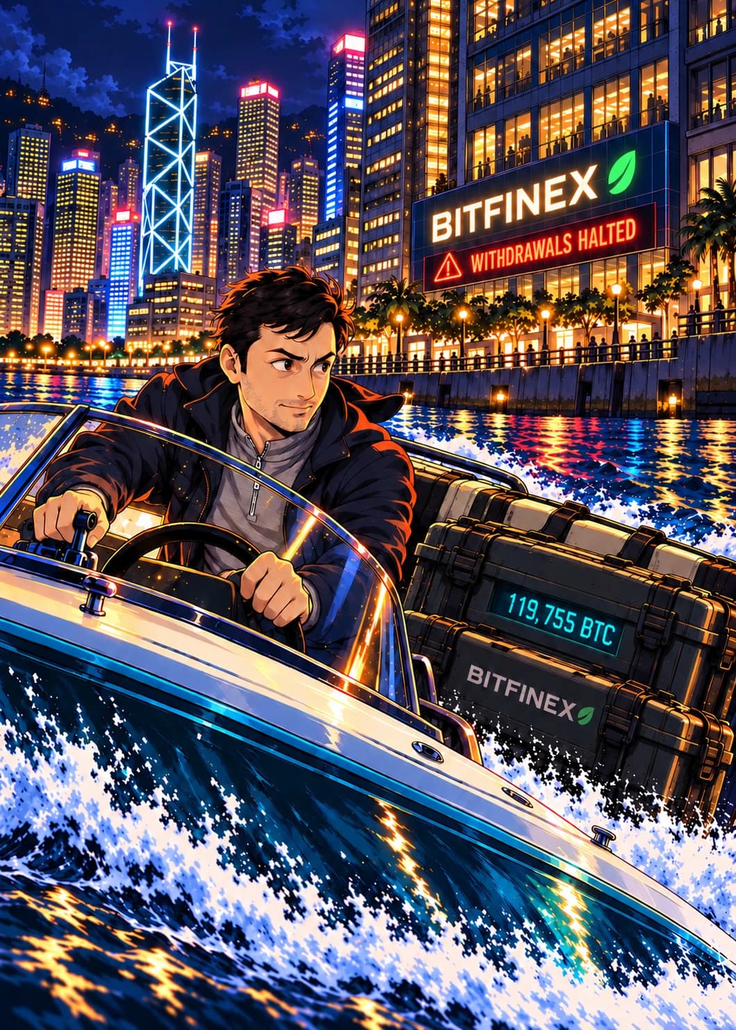 Complete approved illustration for The Bitfinex Heist