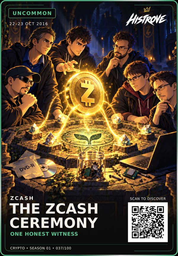 The Zcash Ceremony collectible card