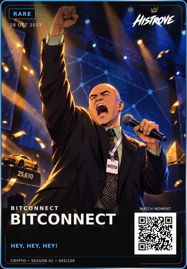 BitConnect collectible card