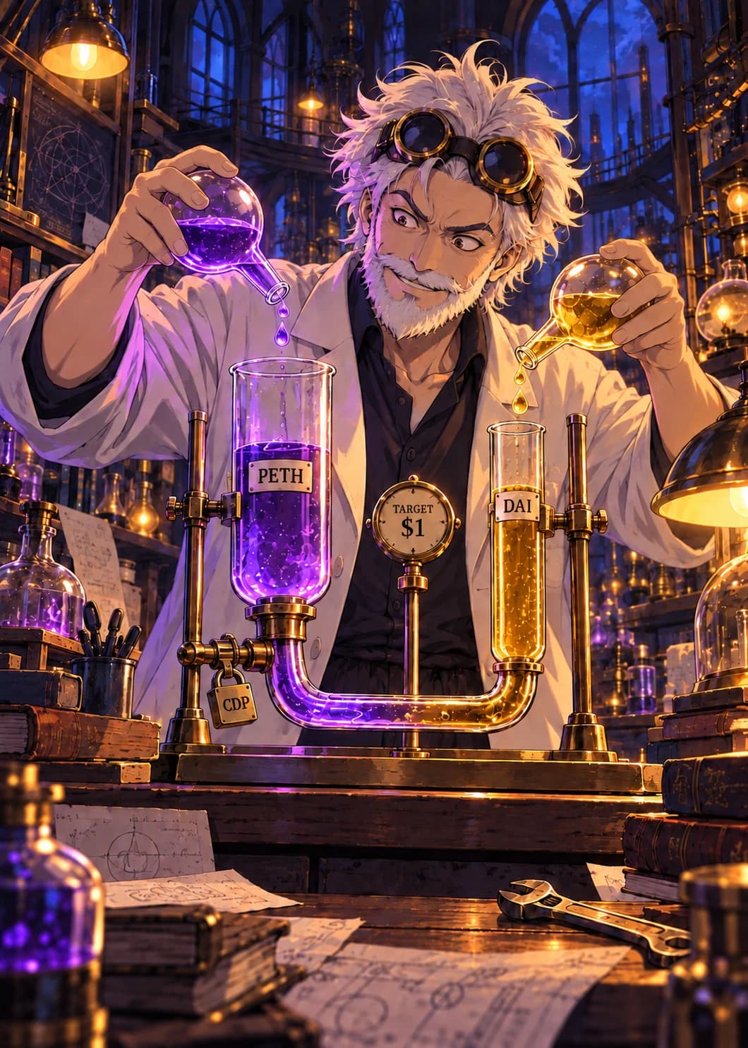 Complete approved illustration for Dai Goes Live