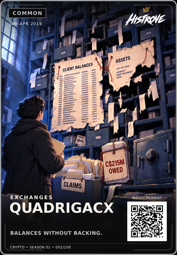 QuadrigaCX collectible card