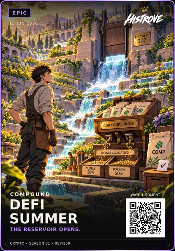 Defi Summer Begins collectible card
