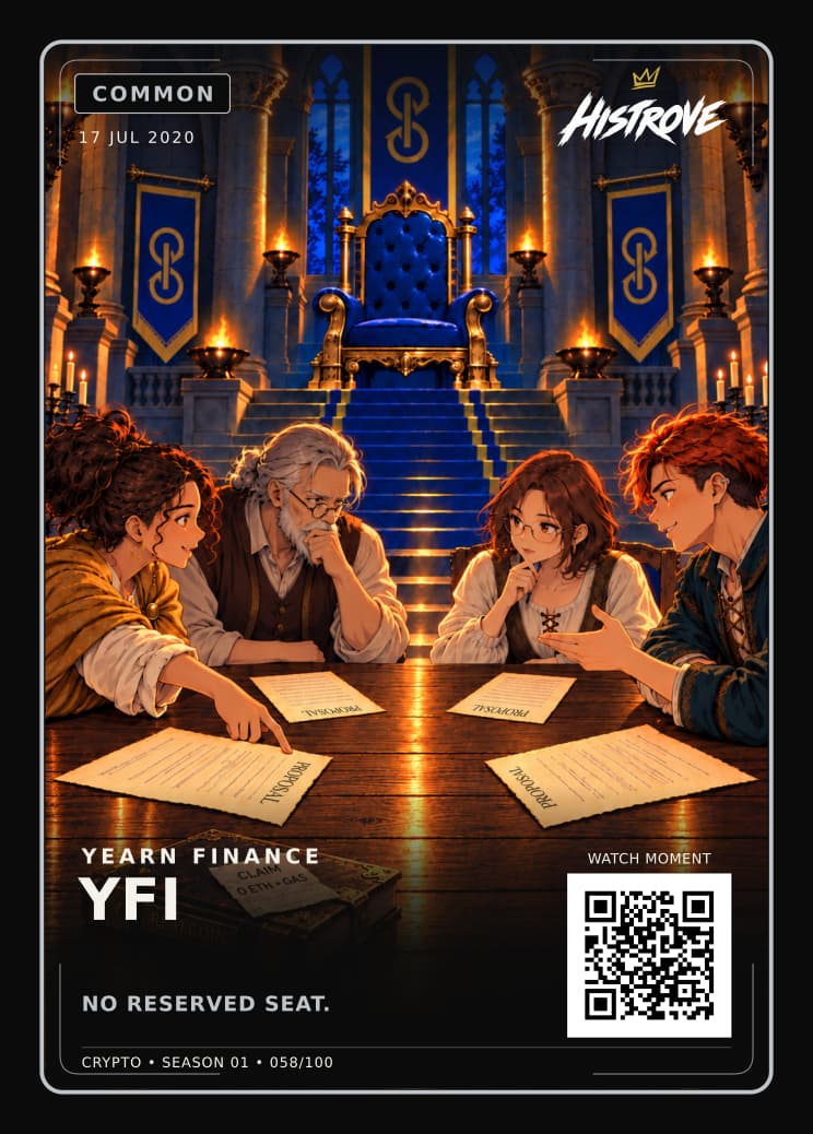 YFI collectible card
