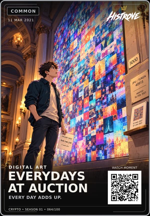 Everydays At Auction collectible card