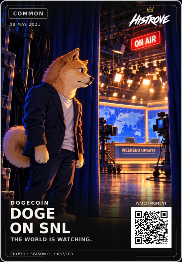 Doge On Saturday Night Live collectible card