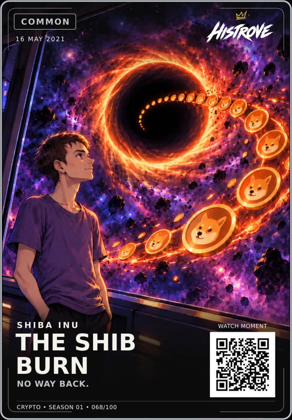 The Shib Burn collectible card