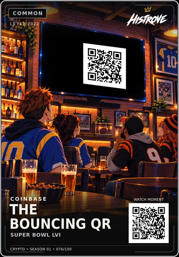 The Bouncing Qr collectible card