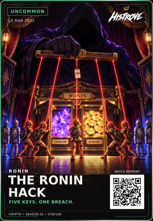 The Ronin Hack collectible card