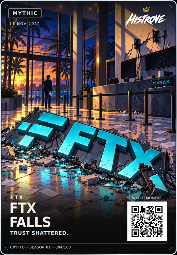 Ftx Falls collectible card