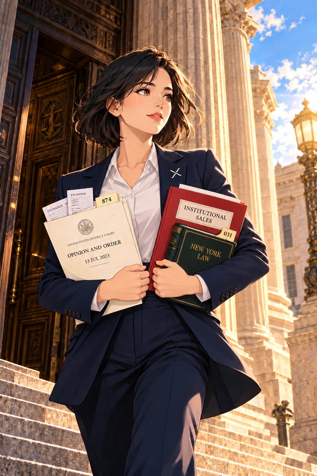 Complete approved illustration for The Xrp Ruling