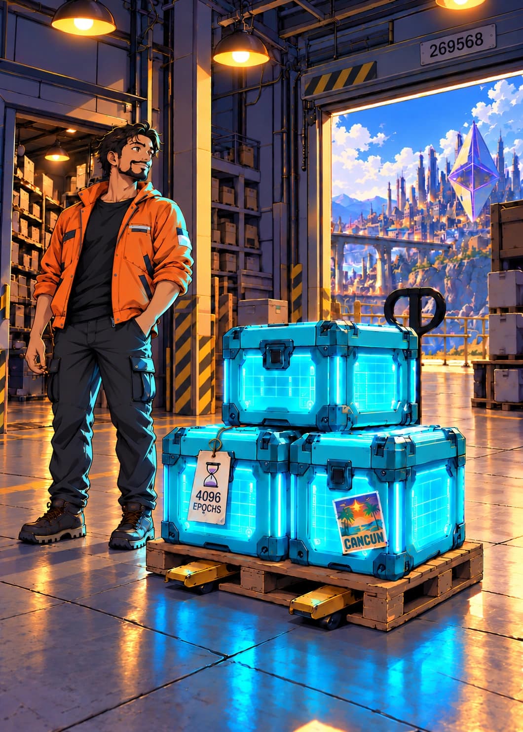 Complete approved illustration for Dencun