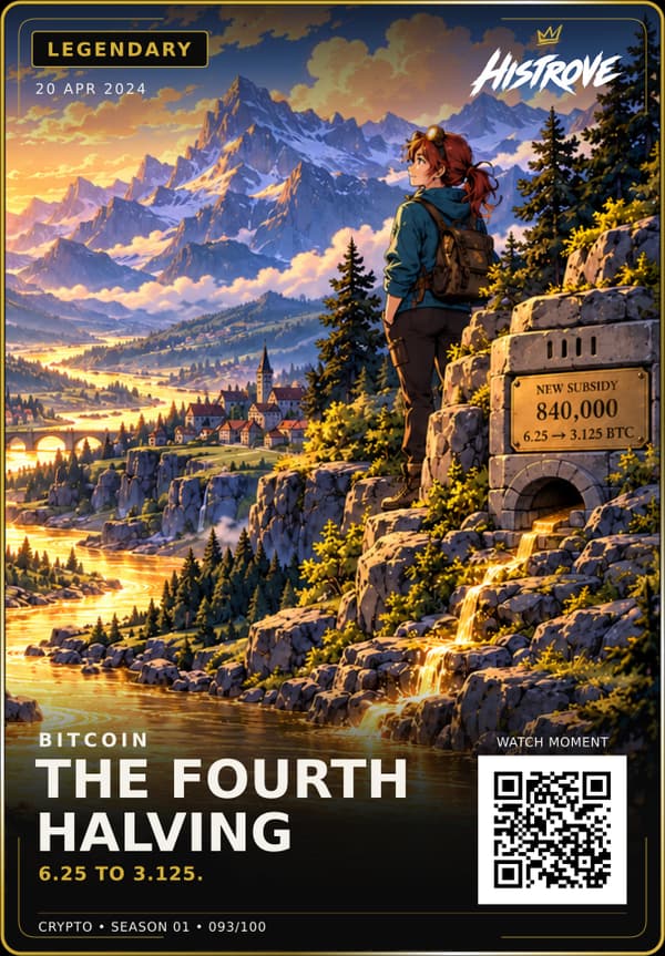 The Fourth Halving collectible card