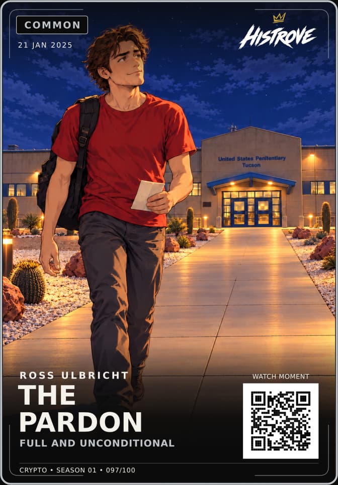 The Pardon collectible card