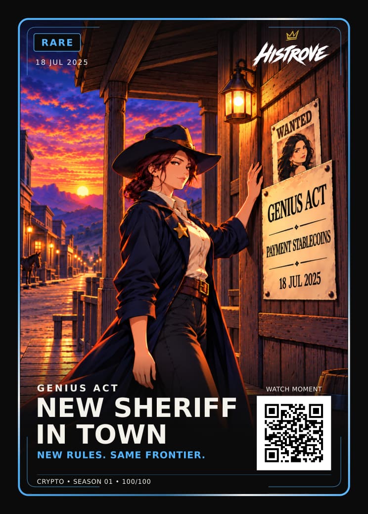 New Sheriff In Town collectible card